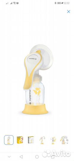 Молокоотсос medela новый