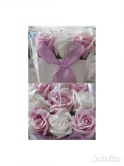 Букет цветов из мыла