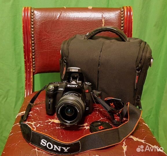 Зеркальный фотоаппарат Sony a500 kit 18-55mm
