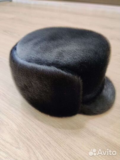 Норковая шапка мужская