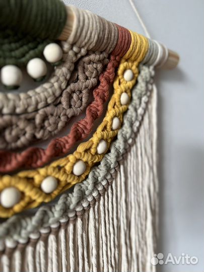 Настенное панно макраме