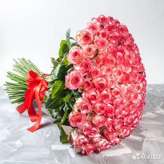 Розы букет из роз 25 51 101