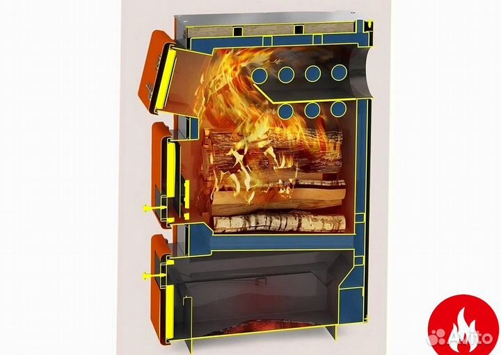 Твердотопливный котел теплодар куппер про-28 (2.0)