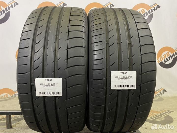 Dunlop SP QuattroMaxx 255/40 R19