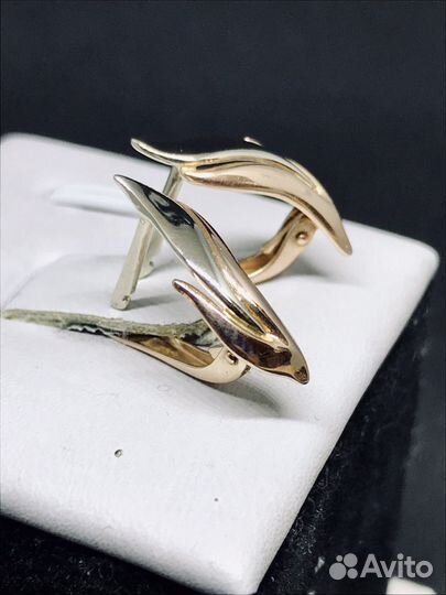 Золотые серьги