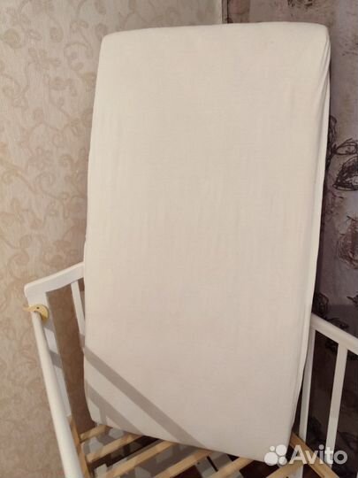 Кровать-качалка Золушка Золушка-5, цвет: белый