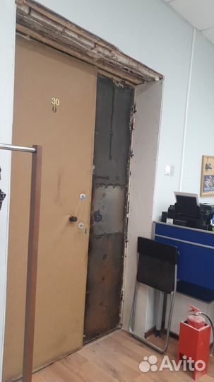 Замена панели мдф на входной двери