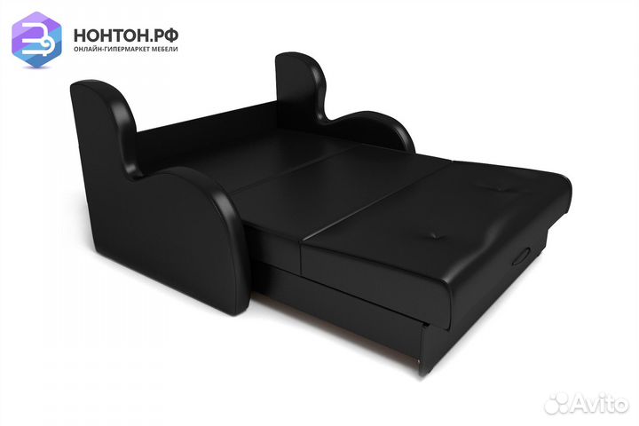 Диван аккордеон Атлант черный