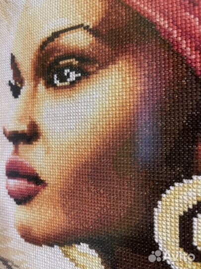 Картина крестиком «Мать-Африка»