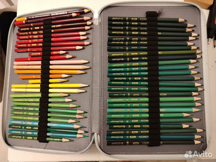 Карандаши Brutfuner масляные 180 штук