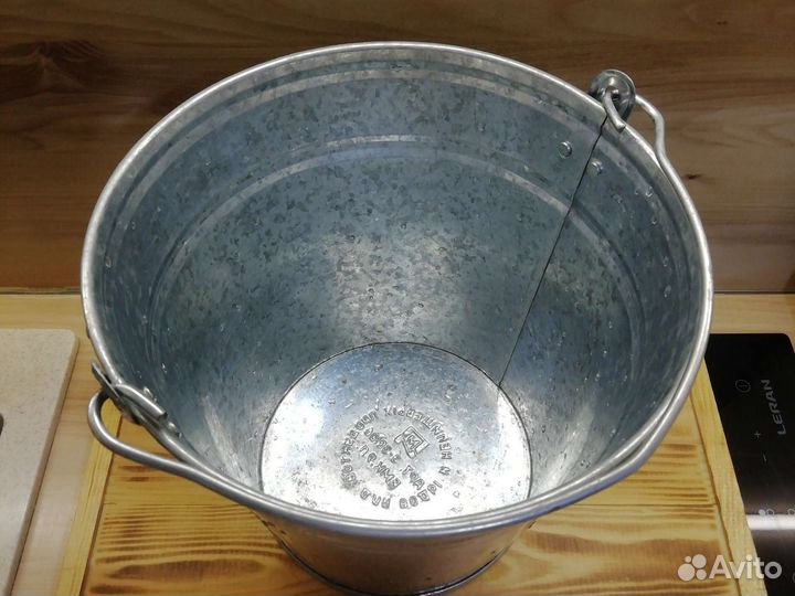 Ведро оцинкованное 9 литров