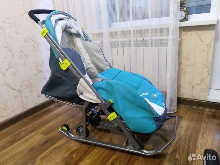 Детские санки коляска бу