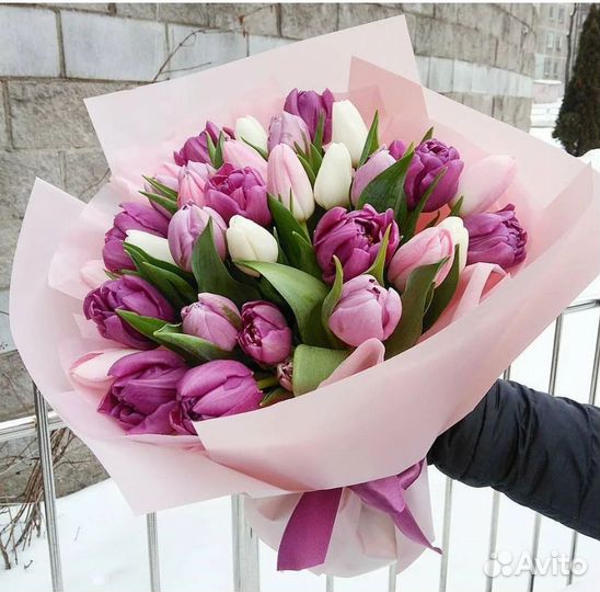 Тюльпаны к 8 марта