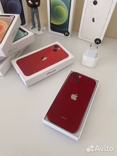 iPhone 13 128gb red 100 акб