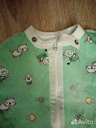 Пеленка кокон на молнии