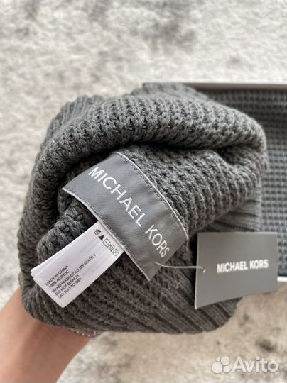 Michael kors набор мужской шапка/шарф