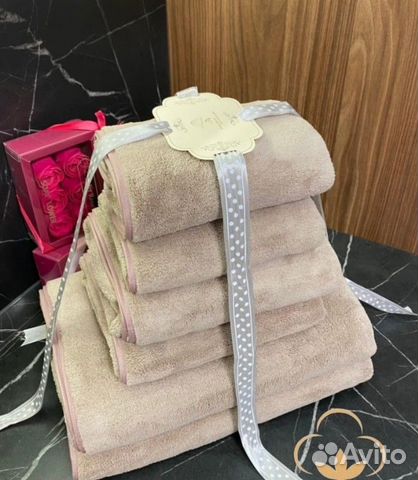 Набор банных полотенец микрофибра Новые