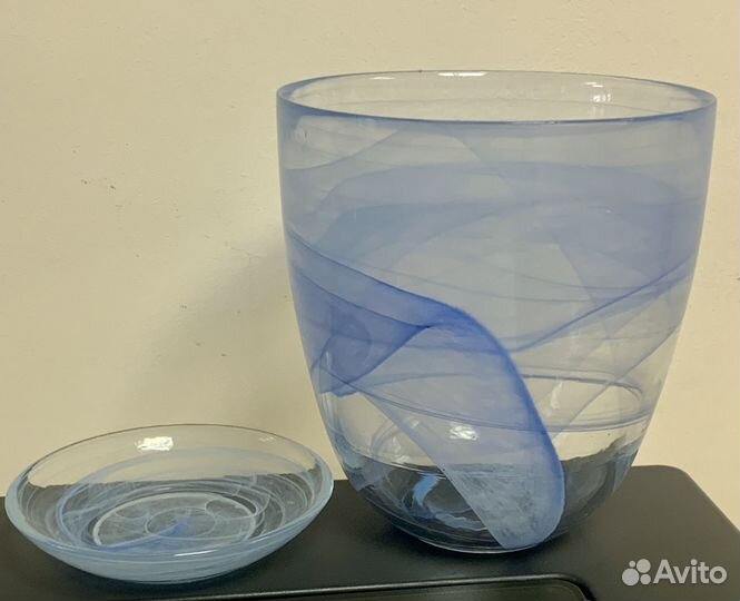 Горшок цветочный стеклянный