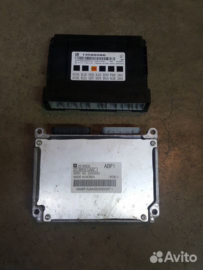 Эбу, Блок комфорта Круз Шевролет 1.6 АКПП