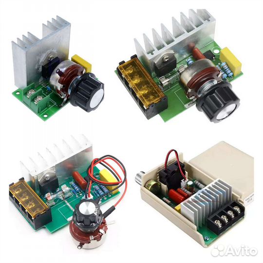 Диммер Регулятор Мощности Оборотов SCR шим PWM