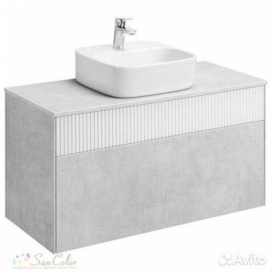 Тумба с раковиной aquaton (Акватон) 1a2763k0mh4c0