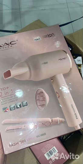 Фен 2в 1 стайлер Оригинал Mac