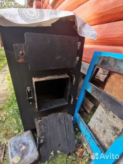 Твердотопливный котел длительного горения бу