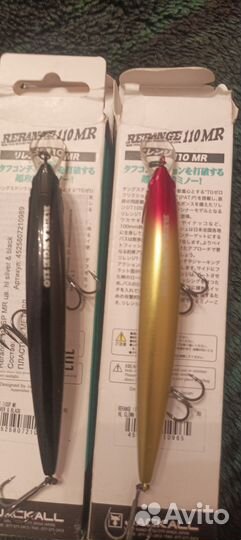 Японские воблеры rerange 110 MR