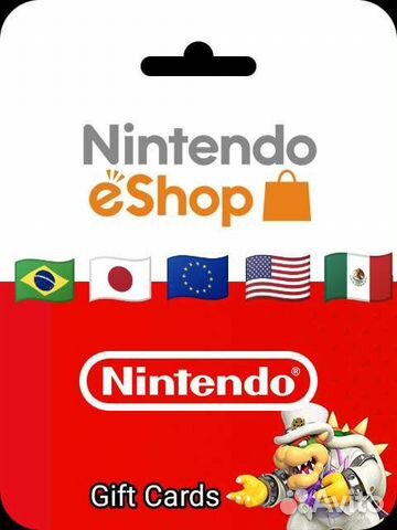 Карта пополнения nintendo eshop польша