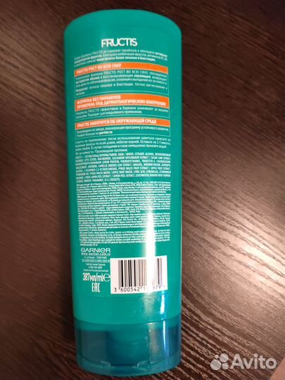 Бальзам fructis 387 ml