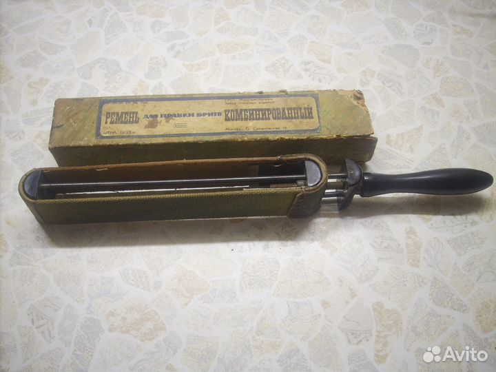 Ремень комбинированный для правки бритв