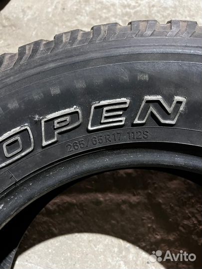 Toyo Open Country A/T 265/65 R17