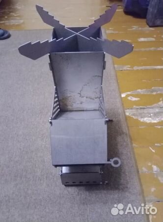 Походная печь (щепочница)