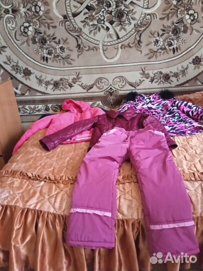 Комплект вещей для девочки разм. 122-128