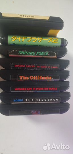 Оригинальные картриджи Sega