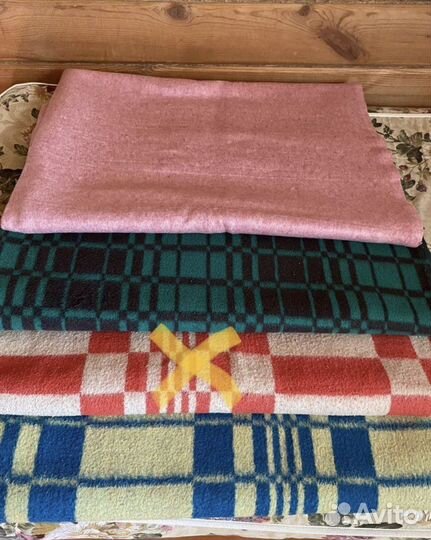 Одеяла 1,5 -2-х спальные бу СССР