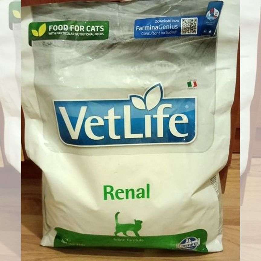 Сухой корм для кошек farmina vet life renal