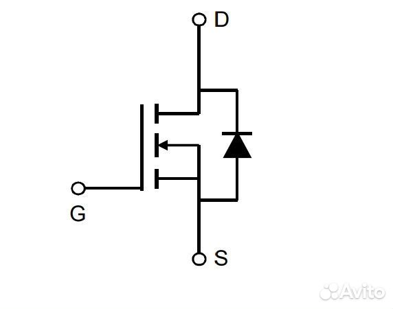 Микросхема AON6504 N-Channel MOSFET 30V 85A