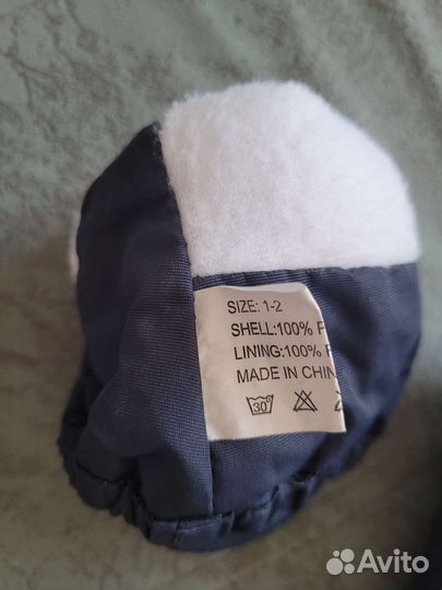 Варежки краги на 2 года