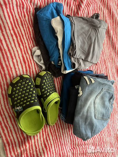 Вещи на мальчика пакетом отдам