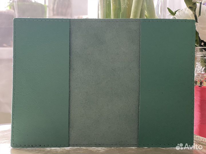 Обложка для паспорта из натуральной кожи