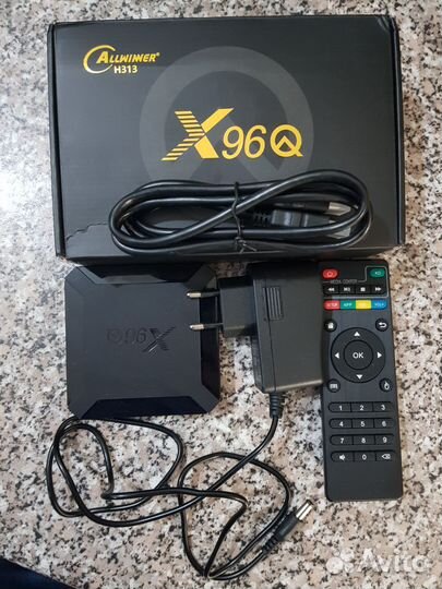 Android tv приставка x96q