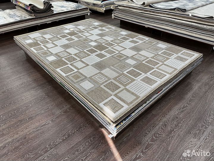 Ковер безворсовый, циновка 2х2.9