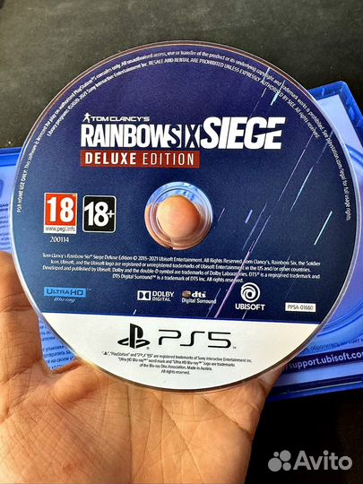 Rainbow Six Осада Deluxe Edition ps5
