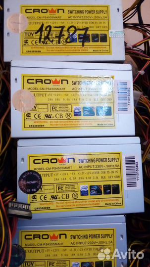Блоки питания 350-450w бу в хорошем состоянии