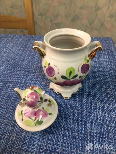 Фарфоровый самовар СССР