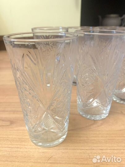 Гусь хрустальный стаканы