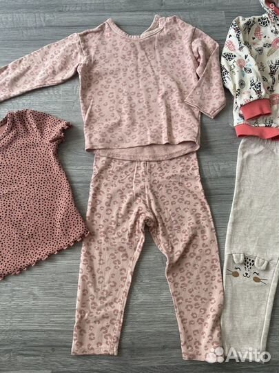 Вещи пакетом на девочку 86 92 hm