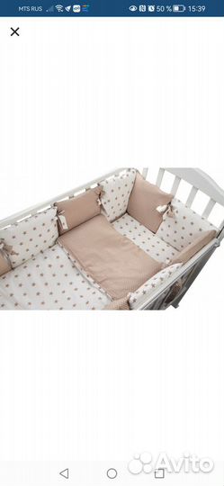 Бортики в детскую кроватку