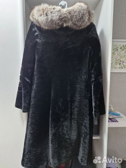 Шуба мутоновая 44